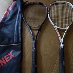 YONEX GEOBREAK 80S 、初心者用ラケットセット ケース付きのサムネイル