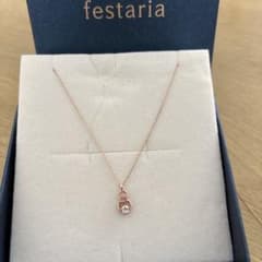 festaria☆K10ピンクトルマリンネックレスのサムネイル
