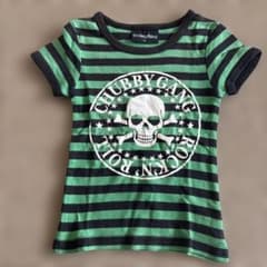 Chubby Gang スカルデザイン Tシャツ 110のサムネイル
