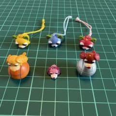 伊藤園お茶犬 お茶猫　キャラクター ストラップ おまとめ　ガチャ　カプセルトイのサムネイル