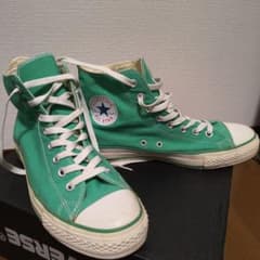 ロシアで購入】CONVERSE ALL STAR エメラルドグリーン ハイ - メルカリ