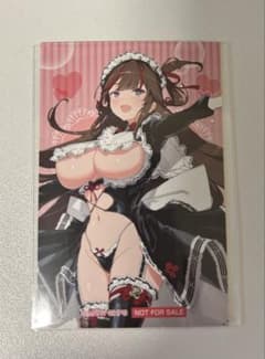 Thumbnail of 閃乱カグラ　ドン・キホーテ　イラストカード　ボンテージメイド　鴇