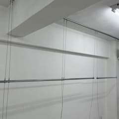 高級 アパレル店舗用 天井吊りハンガーラック一式 パイオニアテック