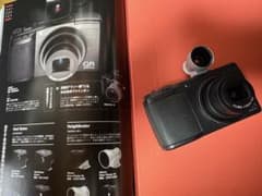RICOH GR DIGITAL II ブラック ファインダー革ケース付 超美品 - メルカリ