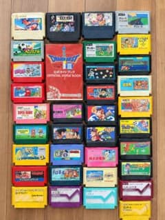 ファミコンソフト34本セット - メルカリ