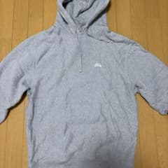 Stussy プルオーバーパーカー グレー Lのサムネイル