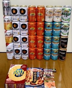 まとめ売り◎酒・ビール(32缶)・菓子・ 食品・詰め合わせ◎キリン 一番搾りのサムネイル