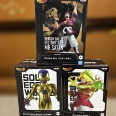 ドラゴンボール フィギュア3点セットブロリー ゴールデンフリーザ 
