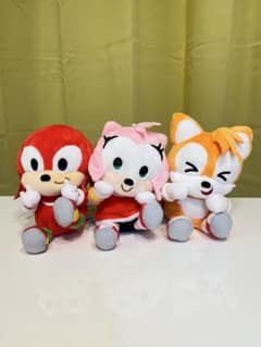 SONIC ＆ FRIENDS ひょこぴょこ　ラウンドワン限定　3種類セット