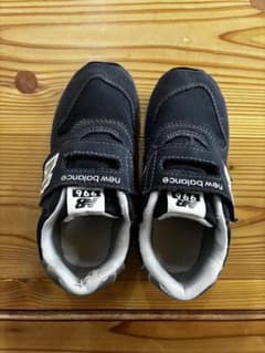 New Balance 996 キッズシューズ ネイビーのサムネイル