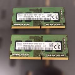 メモリ DDR4 SK hynix 4GB 2枚セット - メルカリ