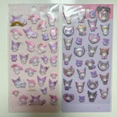 <限定価格> ぷくっとシール サンリオ ×2 マイメロディ クロミのサムネイル