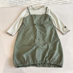 SALE【美品】 BREEZE ワンピース×ラメトップス セット　90cmのサムネイル
