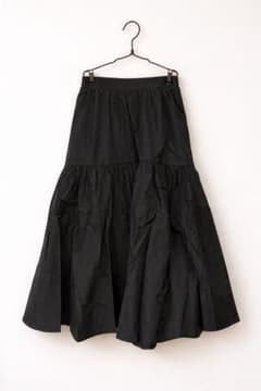 【新品】Re:EDITギャザー切替ロングスカートのサムネイル