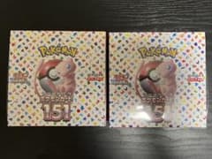 ポケモンカード 151 2box シュリンク付きのサムネイル