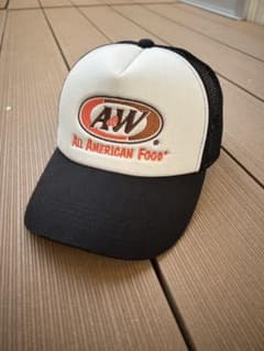 A&W トラッカーハット ホワイト/ブラックのサムネイル