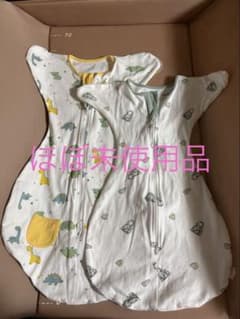 【美品】スワドル2枚　Ｓサイズ Ｍサイズのサムネイル