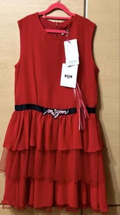 MSGM kids ワンピース 12A 新品 タグ付き - メルカリ