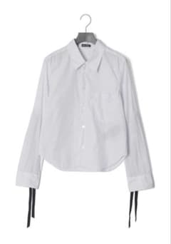 Ann Demeulemeester ストライプ　シャツ　ホワイトのサムネイル