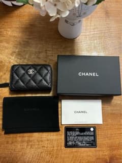 CHANEL キャビアスキンブラックコインケースのサムネイル