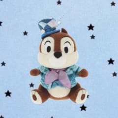 【ぬいぐるみ】 ディズニー 25周年 スパークリングビジュリー チップ&デール ディズニーシー 25周年 スパークリングジュビリー チップ デール