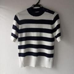 【COMPTOIR DES COTONNIERS】 半袖ニット Mのサムネイル