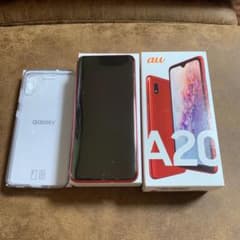 GALAXY A20 レッド 32Ｇ SIMフリーのサムネイル