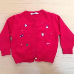 familiar カーディガン size100のサムネイル