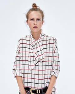 ZARA チェックシャツのサムネイル