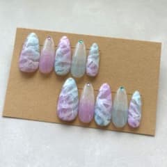 即購入OK ニュアンスネイル グラデーションネイルチップのサムネイル