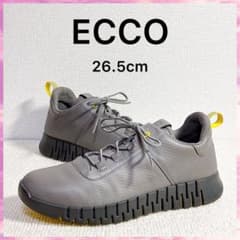 【美品】ECCO エコー GRUUV グルーヴ スニーカー グレー 26.5cmのサムネイル