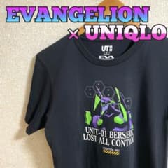 UNIQLOユニクロ×エヴァンゲリオンコラボTシャツ　Sサイズ　ブラック