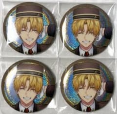 にじさんじ 缶バッジ ビスケット3 エクス・アルビオのサムネイル