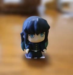 ​【未使用】鬼滅の刃 ミニフィギュア ［時透無一郎］バンダイ ならぶんです2のサムネイル