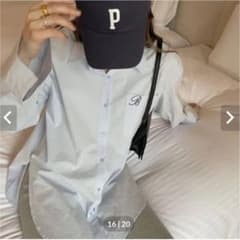 ponpon embroidery shirtのサムネイル