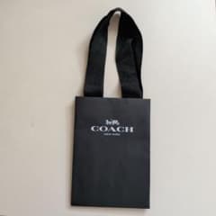 COACH 黒 ショップ袋のサムネイル