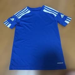 adidas アディダス 半袖シャツ 140 ブルーのサムネイル