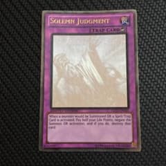 遊戯王 神の宣告 ゴーストゴールドレア 英語版 GLD5 北米 - メルカリ