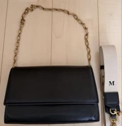 ZARA ショルダーバッグ ブラックのサムネイル