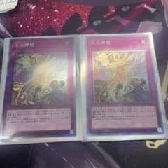 遊戯王　次元障壁　エクストラシークレットレア　二枚セットのサムネイル
