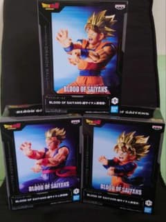 ドラゴンボール BLOOD OF SAIYANS フィギュア 3種セット