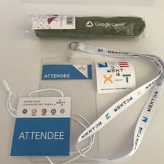 Google Cloud Next 2018 ネックストラップ、傘、ステッカーのサムネイル