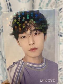 seventeen セブチ  follow  fc更新特典 トレカ ミンギュのサムネイル
