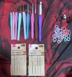かぎ針 9本セット まとめ売りのサムネイル