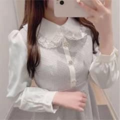 evelyn 襟フリルワンピースのサムネイル