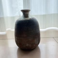 備前焼 徳利 共箱付 花器 一輪挿し 酒器 陶芸作家作品 焼物 - メルカリ