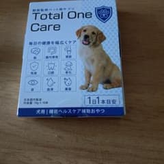 Total One Care 犬用サプリメント 10g×10包 - メルカリ