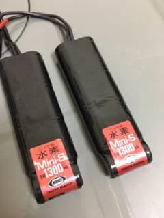 東京マルイ純正　ミニSバッテリー　ニッケル水素バッテリー2本のサムネイル