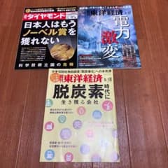 週刊ダイヤモンド　東洋経済　3冊のサムネイル