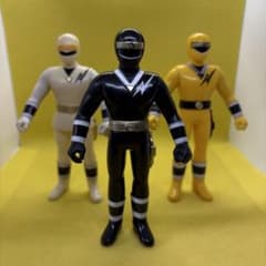 ☆レトロ 忍者戦隊カクレンジャーソフビ3体セット 当時品 - メルカリ